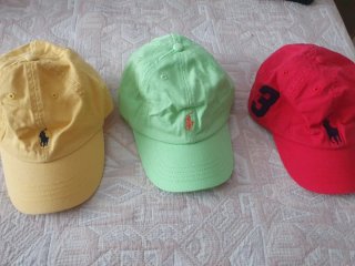 Lote de 3 Gorras Ralph Lauren