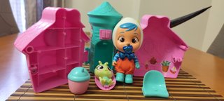 Bebé Llorón Pinocho con Accesorios