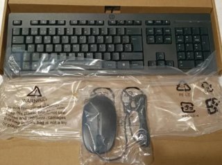 Conjunto Teclado y Ratón HP 125 a estrenar