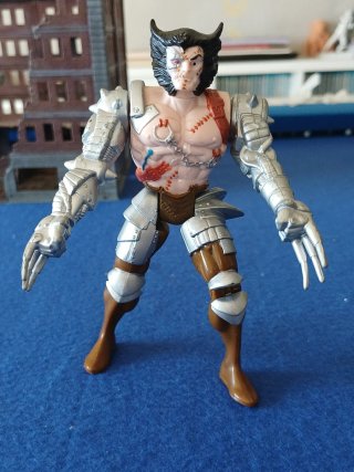 Figura articolabile ALBERT (Lobezno Robot) Toy Biz