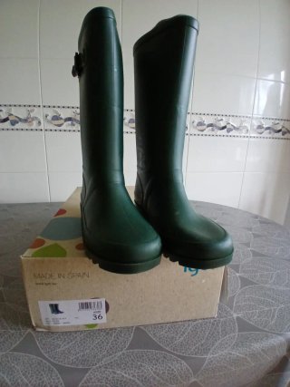 Botas de agua IGOR verdes talla 36