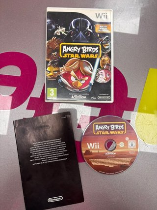 Videojuego Wii angry birds star wars wii