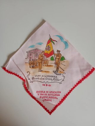 Pañuelo Antiguo Jura de Bandera 1961.