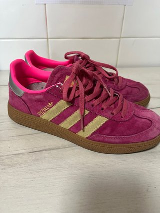 Zapatillas Adidas Spezial Rosa y Amarillo