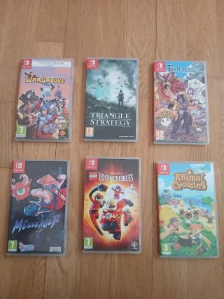 Lote 6 Juegos Nintendo Switch