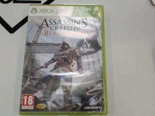 Videojuego Xbox 360 assassins creed iv black flag