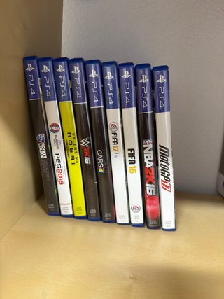 Lote de 9 Juegos para PS4