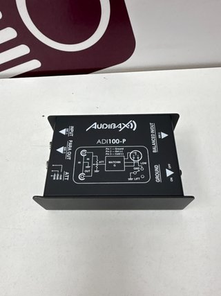 Transformador De Audio Pasivo Audiba ADI100-P