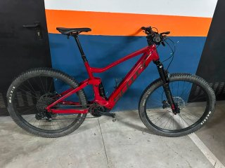 Bicicleta Eléctrica Scott Roja