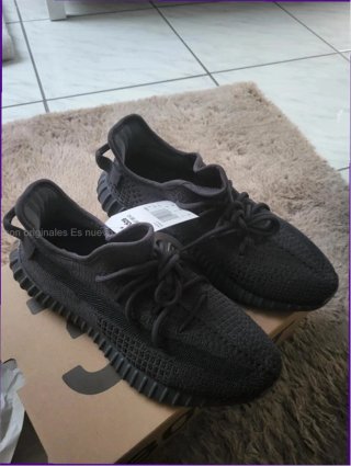 adidas Yeezy Boost 350 V2 Static Black Talla 44