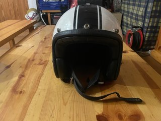 Casco de Moto Estilo Vintage