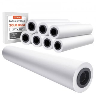 Wide Format Paper, 609.6 mm x 45.7 m Plotter Roll,