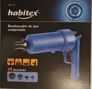 Desatascador de Aire Comprimido Habitex