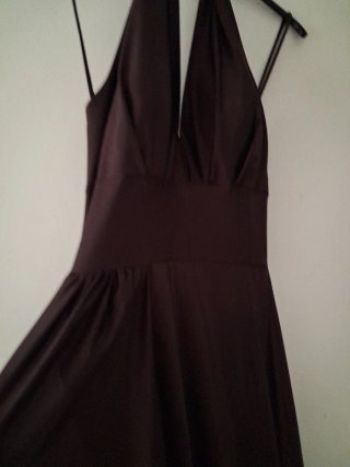 Vestido de Graduación Marrón Talla Única