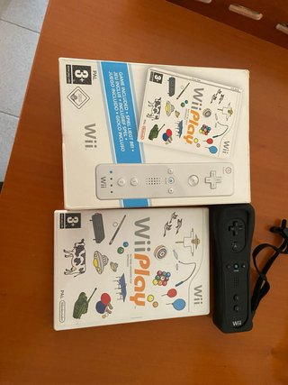 Mando Wii y Juego Wii Play