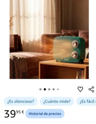 Calefactor Cerámico PRECINTADO