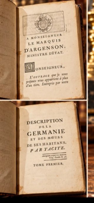Libro antiguo  – París, 1755