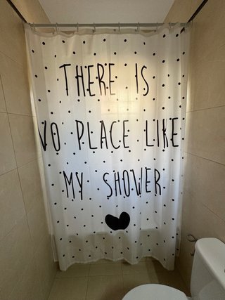 Cortina de Bañera con Estampado
