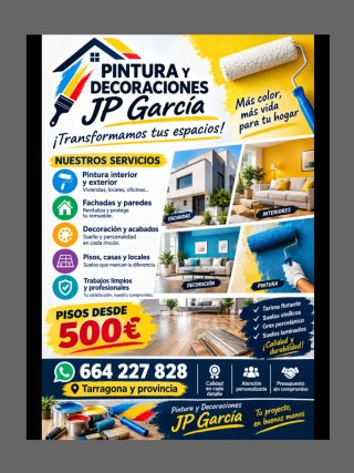 Servicios de Pintura y Reformas - JP García Tarrag