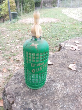 Sifón Vintage Verde Espumosos Guster
