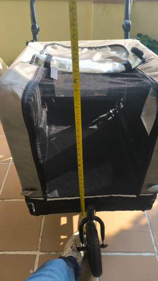 Carro para perro mediano