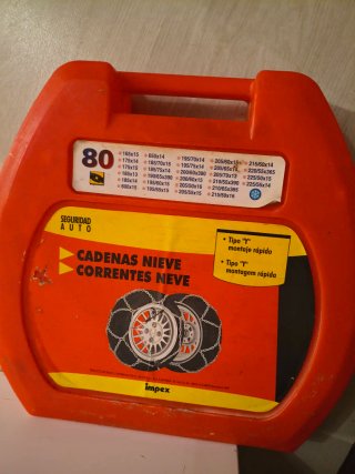 Cadenas de Nieve Talla 80