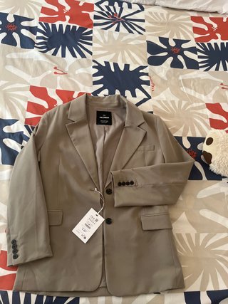 Blazer Beige Pull&Bear Talla M