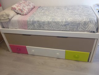 Cama Nido Juvenil con Cajones