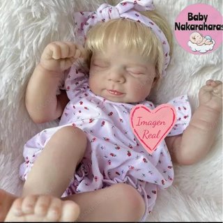 Muñeca reborn bebé silicona