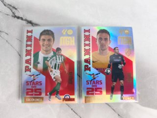 2 Cartas Megacracks Panini Stars on 25