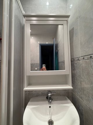Armario espejo baño IKEA HEMNES blanco 60x97 cm