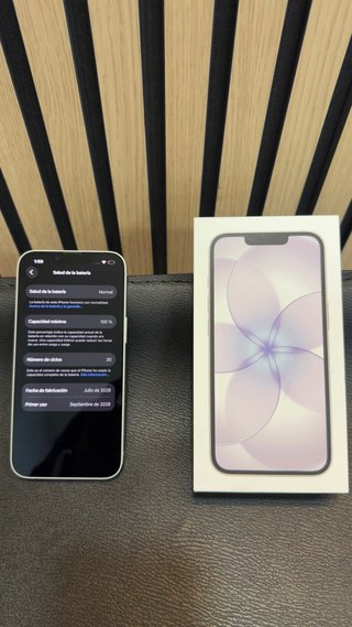 iPhone 17E 256GB Blanco con un mes de uso