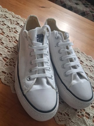 Zapatillas Converse Plataforma Blancas