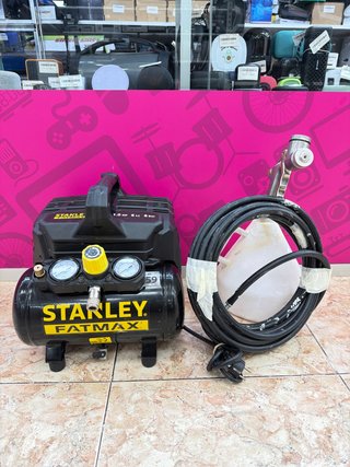 Compresor Stanley Fatmax + Pistola Pintura