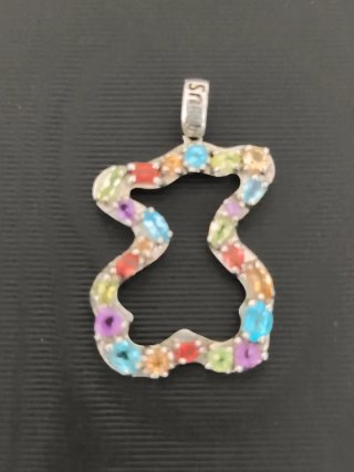 Colgante TOUS de Plata y Piedras