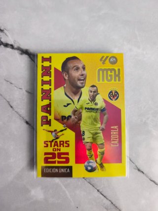 Carta Panini Cazorla Stars on 25