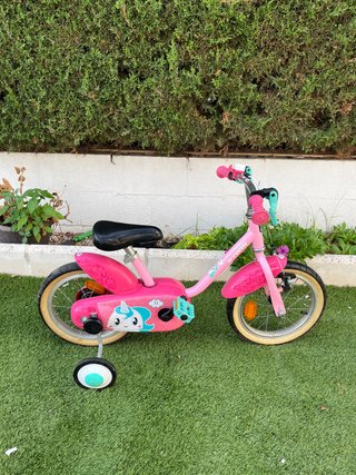 Bicicleta Infantil Btwin Rosa