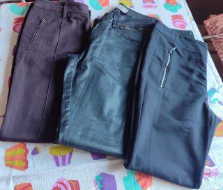 Lote 3 Pantalones Pitillo Talla s