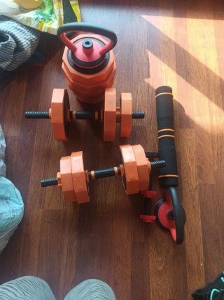 Set de Pesas Desmontables Multifunción