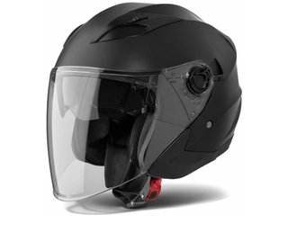 Casco Jet VINZ Calobra Negro Mate