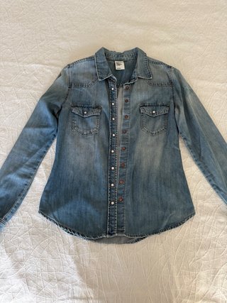 Camisa Vaquera Denim Talla S