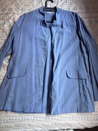 Chaqueta de traje azul