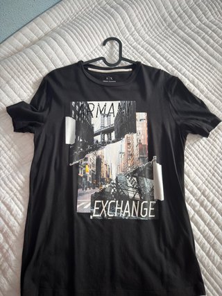Camiseta Armani Exchange Negra