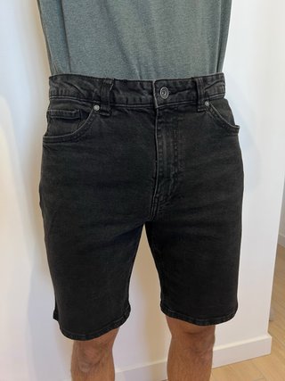 Pantalones Cortos Vaqueros Negros Springfield W36