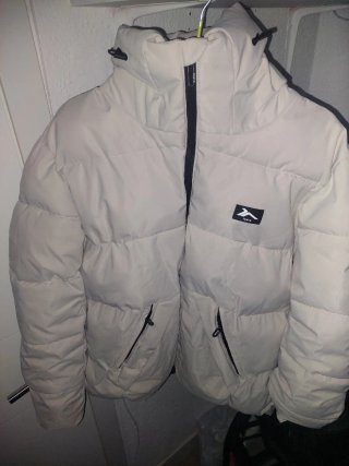 Abrigo acolchado Tenth beige nuevo