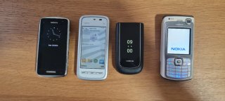 Lote de 4 Teléfonos Nokia Vintage
