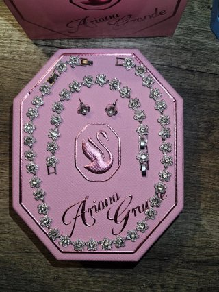 Set de Joyas con Motivos Florales