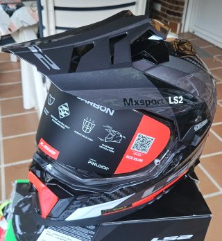 Casco LS2 MX701 Carbon Talla XL