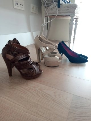 Lote de 6 pares de tacones