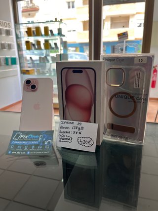 iPhone 15 128GB Rosa
